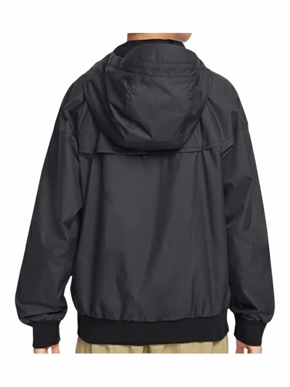 Nike Kids Hooded Windbreaker Fleece-Lined jacket